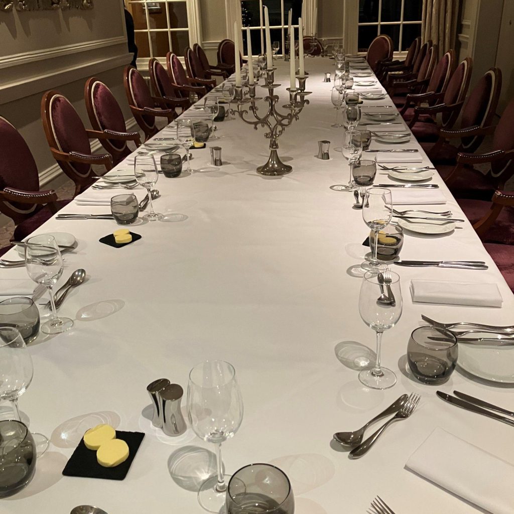 Dining Room at Brockencote Hall