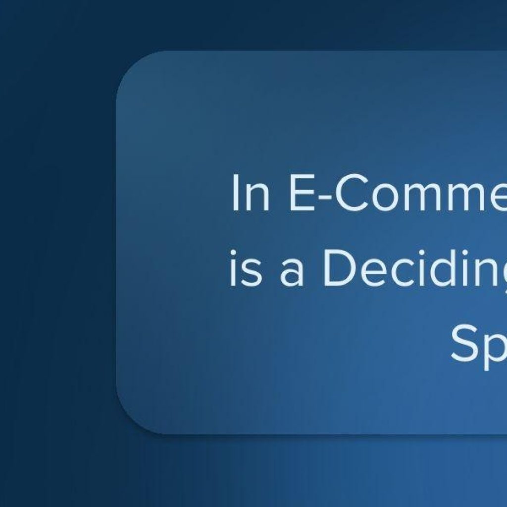 e-Commerce with an Advanced WMS - pt 1 - The Need for Speed