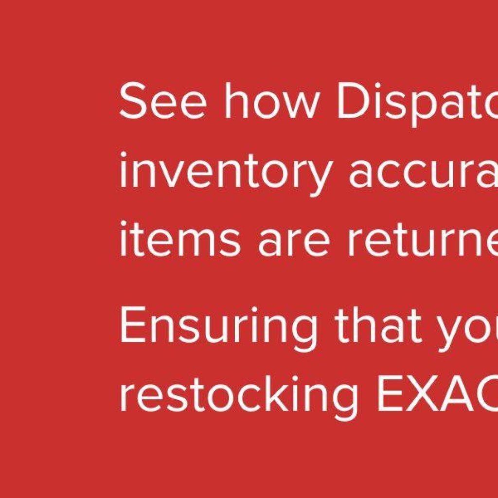 e-Commerce with an Advanced WMS - accuracy in returns processing