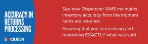e-Commerce with an Advanced WMS - accuracy in returns processing