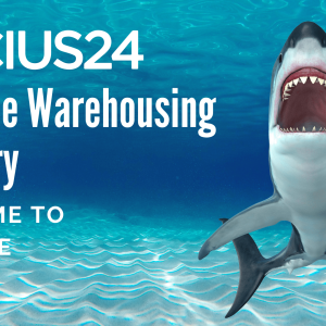AI in the Warehousing Industry - a shark with its mouth open.