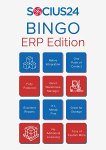 ERP Bingo Card, ERP vs WMS